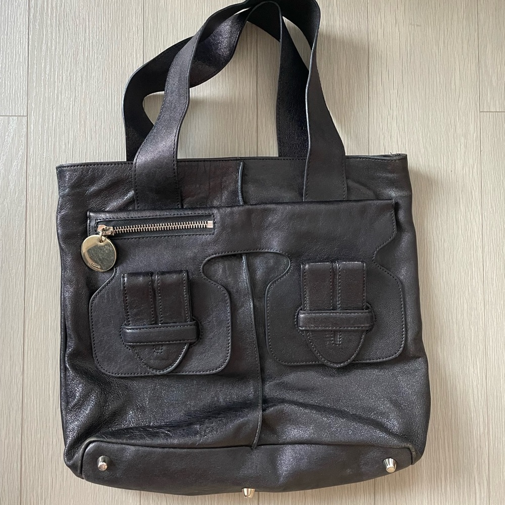 Vintage Chloe leather bag - authentic